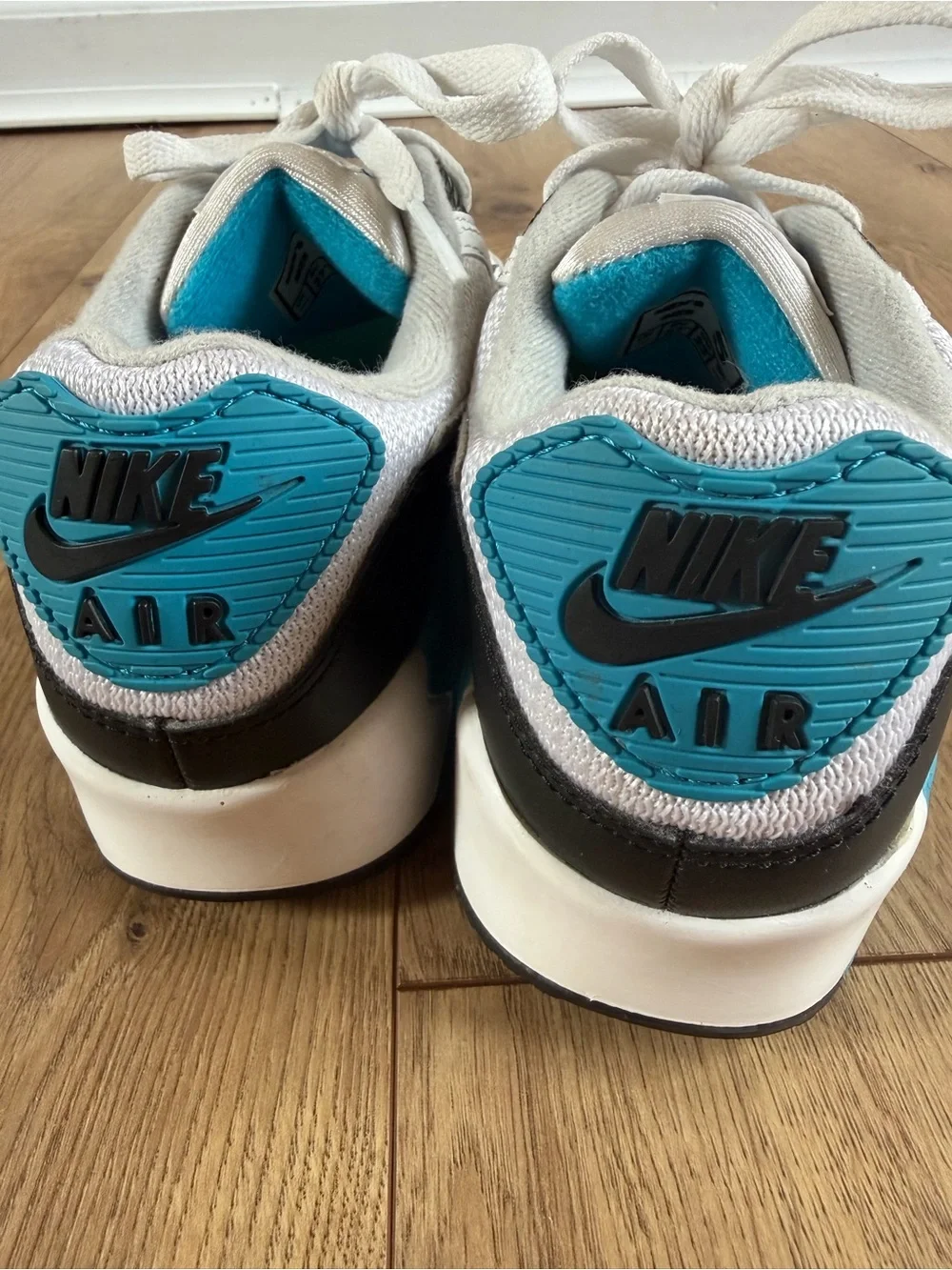 Nike Air Max 90 Retro Laser Blue Men’s Shoes Size 5 CJ6779-100